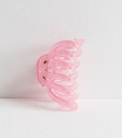 Pink Jelly Large Hair Claw...