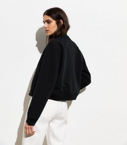 Black Bomber Jacket New Look