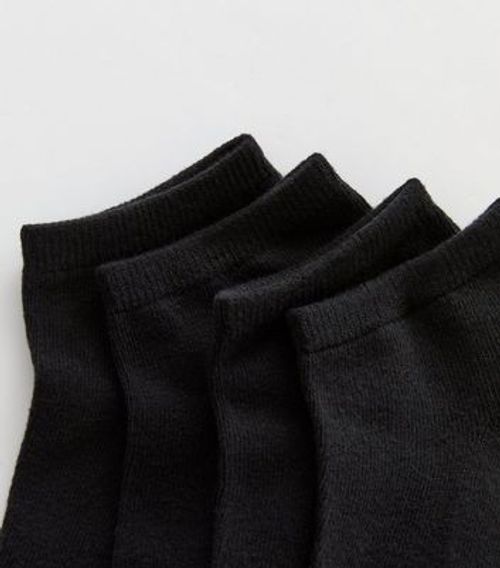 4 Pack of Black Trainer Socks...