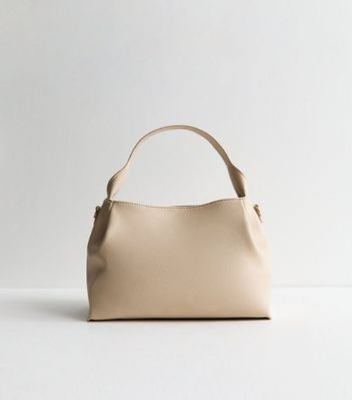 Stone Leather-Look Tote Bag...