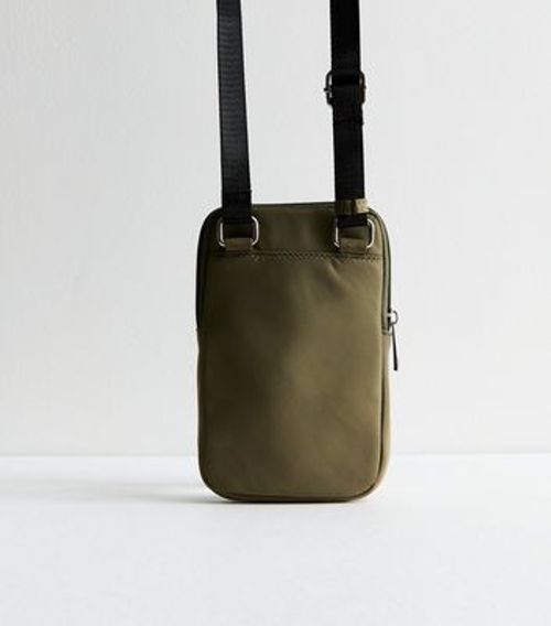 Khaki Phone Pouch Cross Body...