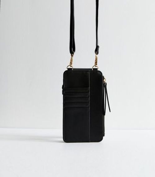 Black Plaited Cross Body...