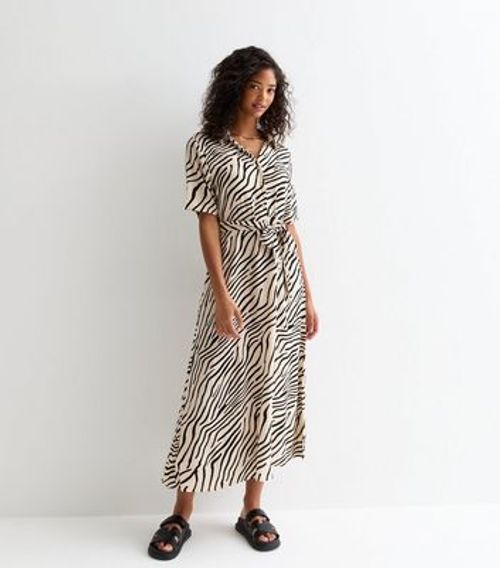 JDY Off White Zebra Print...