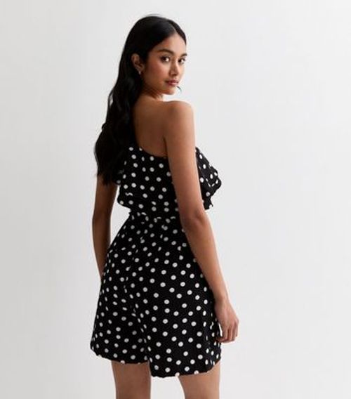 Gini London Black Polka Dot...