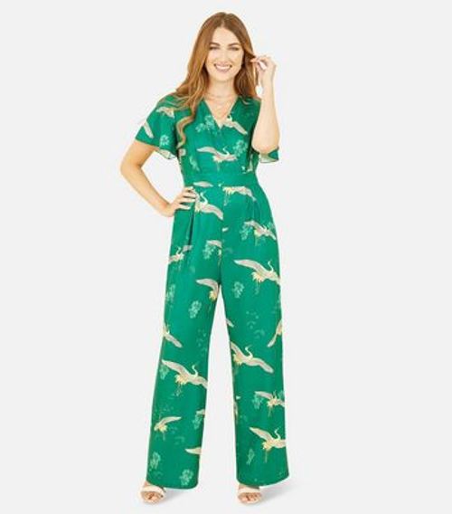 Yumi Green Crane Print...