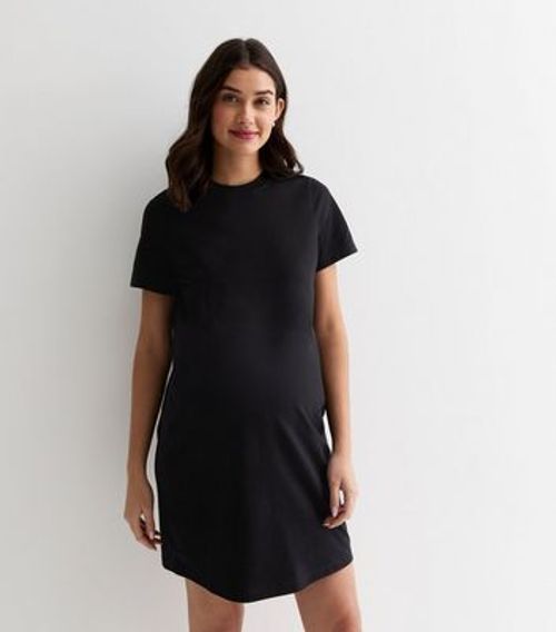 Maternity Black Mini T-Shirt...