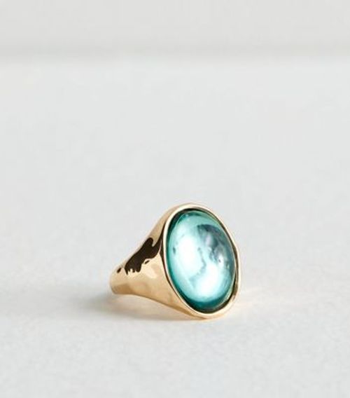 Turquoise Round Chunky Ring...
