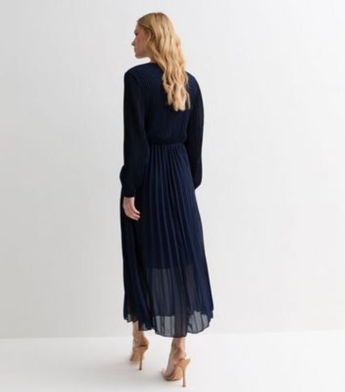 Blue Vanilla Navy Pleated...