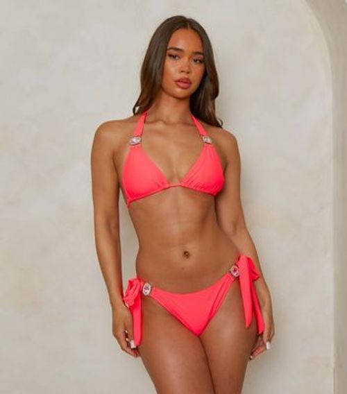 Moda Minx Coral Tie Bikini...