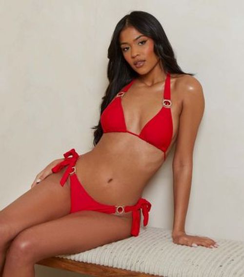 Moda Minx Red Triangle Bikini...