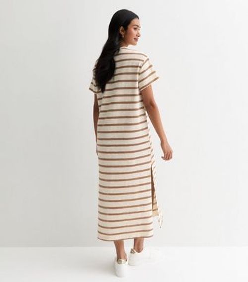 Off White Stripe Oversized...