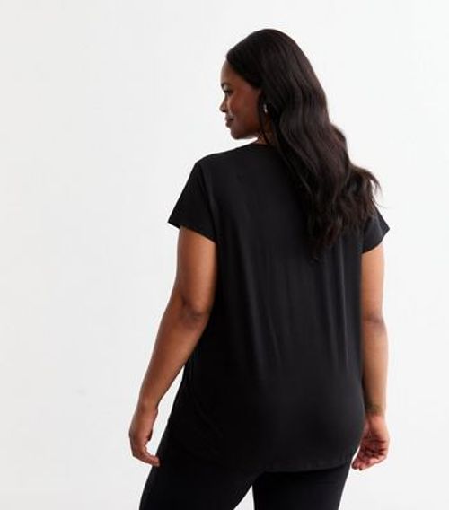 Curves Black Cotton NYC Print...