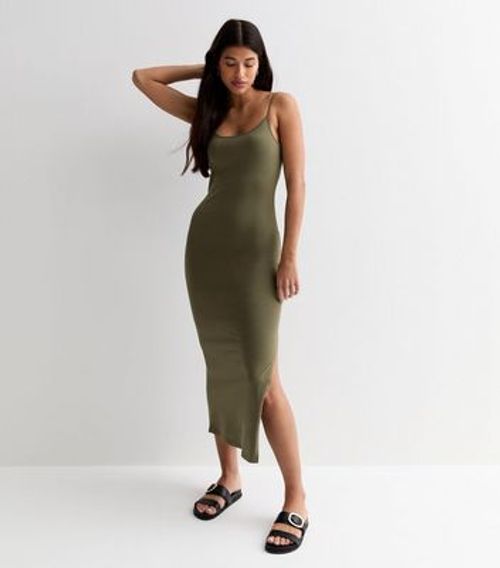 Tall Khaki Cotton Strappy...