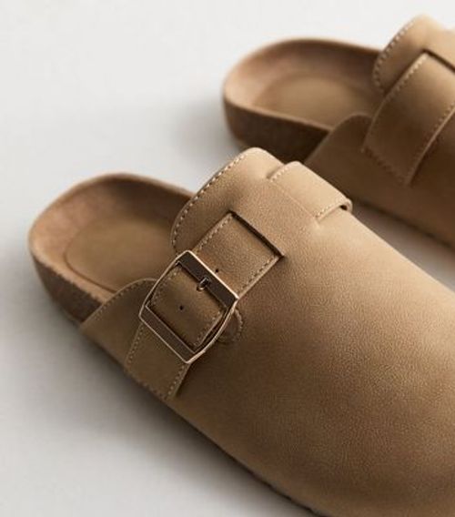 Truffle Camel Mules New Look