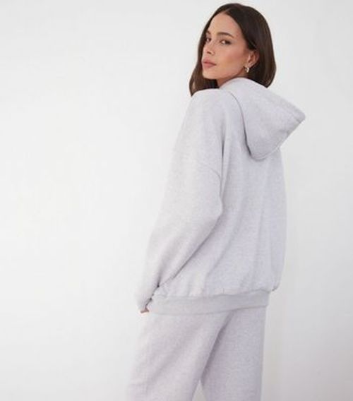 WKNDGIRL Grey Logo Oversized...