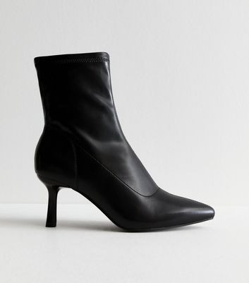 Black sock boots new look discount