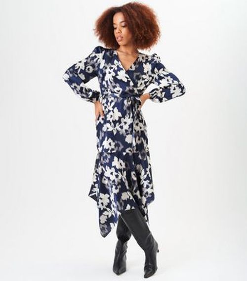 Gini London Navy Floral Print...