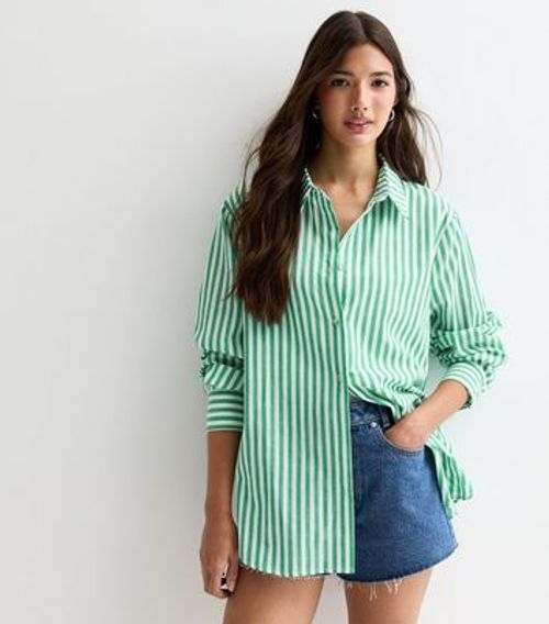 Gini London Green Stripe...