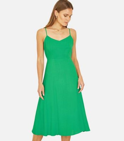 Yumi Green Midi Dress New Look