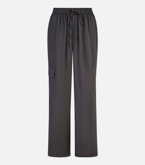 Yumi Dark Grey Wide Leg...