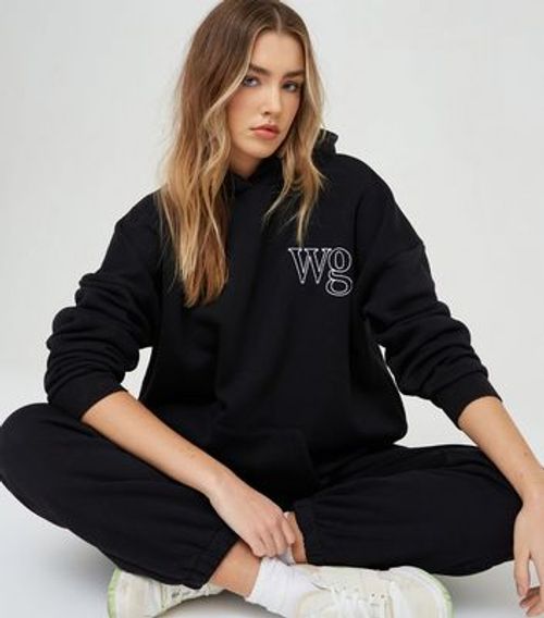 WKNDGIRL Black WG Oversized...