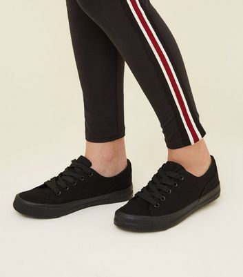 new look flatform trainers