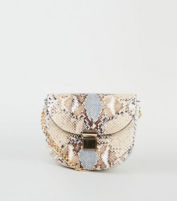 New look hotsell snake bag