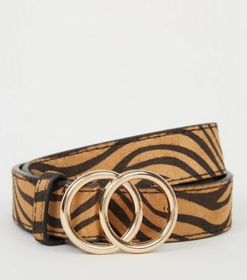 Black Circle Stretch Belt