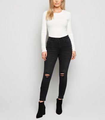 new look high rise lift and shape skinny jean