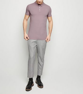 light purple polo