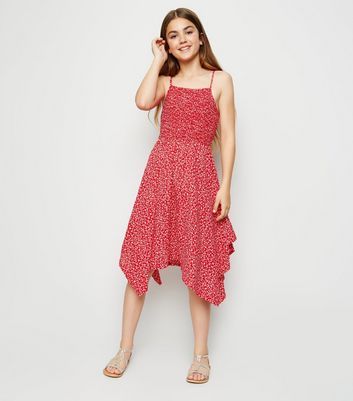 hanky hem dress new look