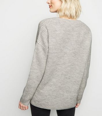 pale grey jumper