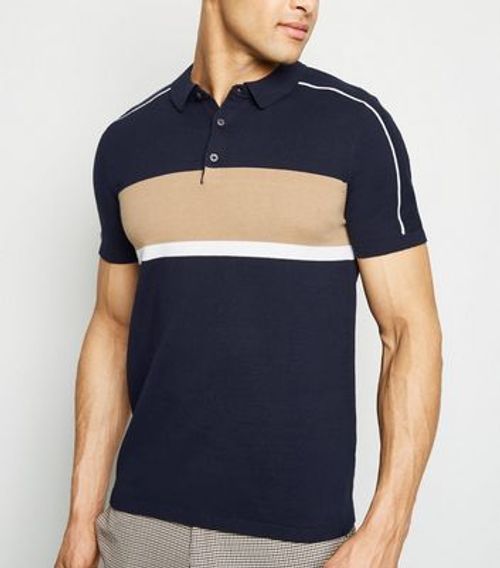 Navy Short Sleeve Colour...