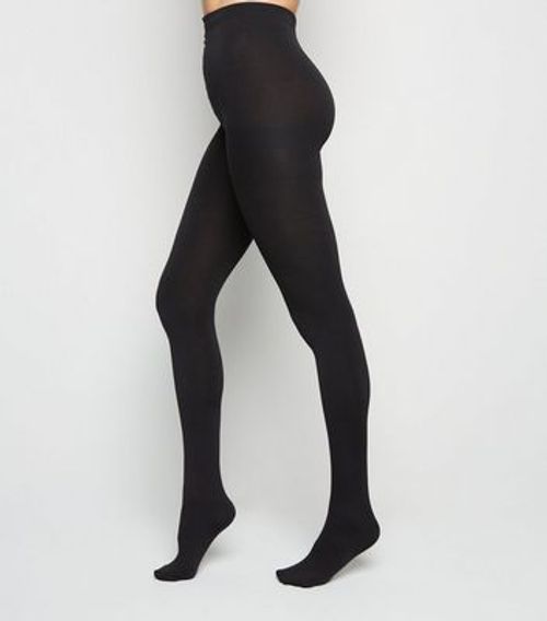 Black Fleece Lined Tights New...