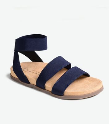 new look footbed sandals