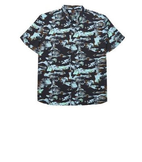 Men's Plus Size Blue Camo...