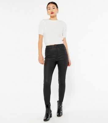 Black Leather-Look 'Lift \u0026 Shape 