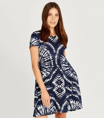 new look tie dye dress