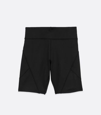 new look black cycling shorts