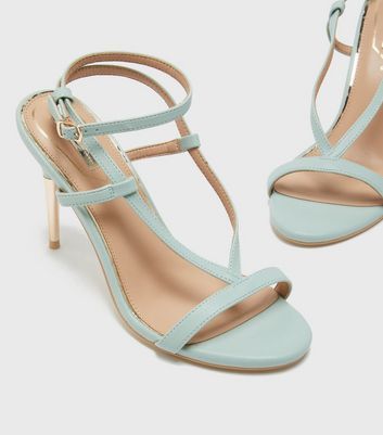 green sandals new look