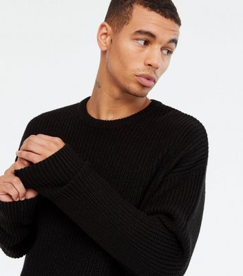 Relaxed Fit Crew Neck Jumper 