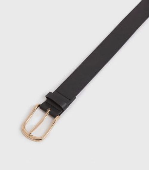 Black Circle Stretch Belt