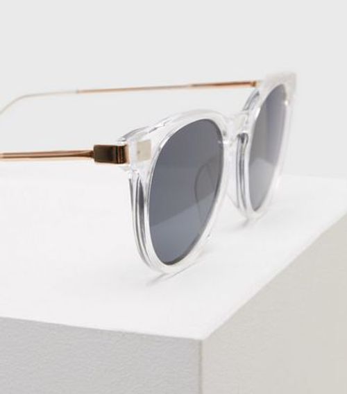 Men's Clear Frame Sunglasses...