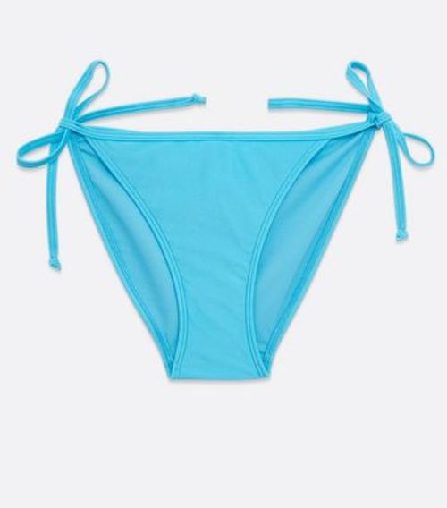 Blue Tie Side Bikini Bottoms...