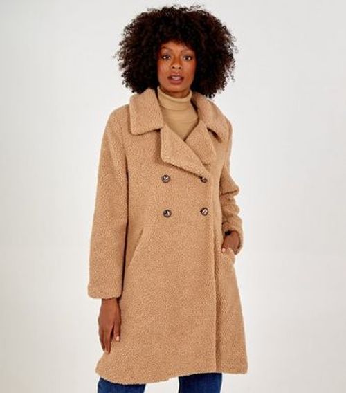 Dark Brown Teddy Long Coat