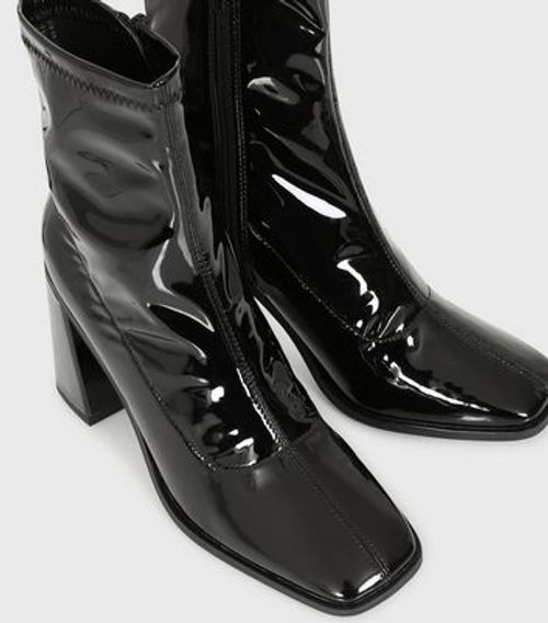 London Rebel Black Patent...