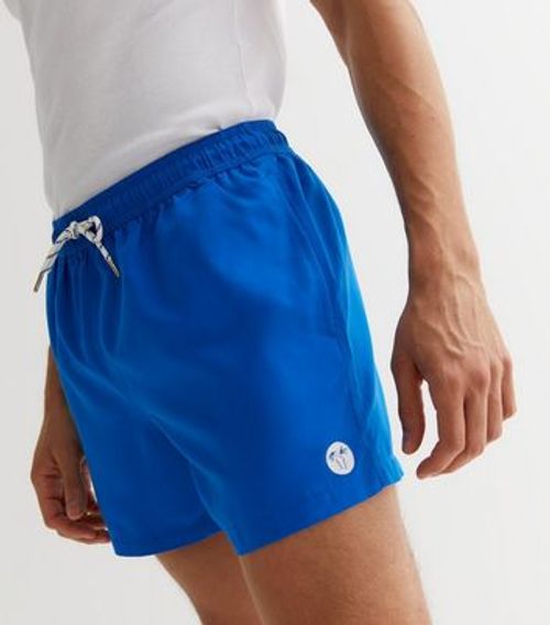 Men's Bright Blue Drawstring...