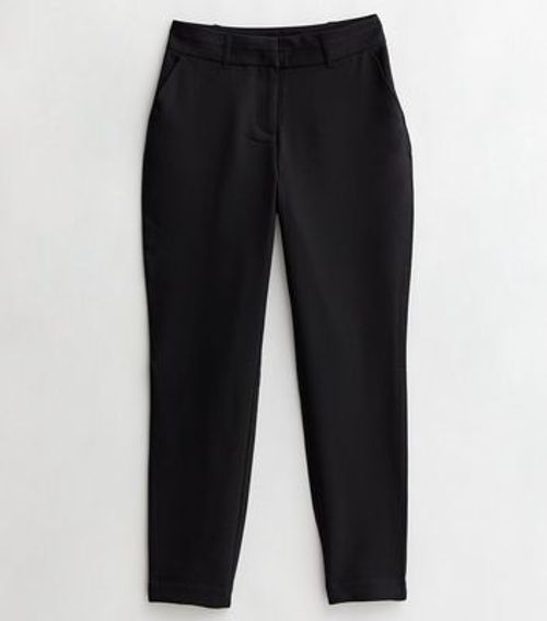 Petite Black Stretch Trousers...