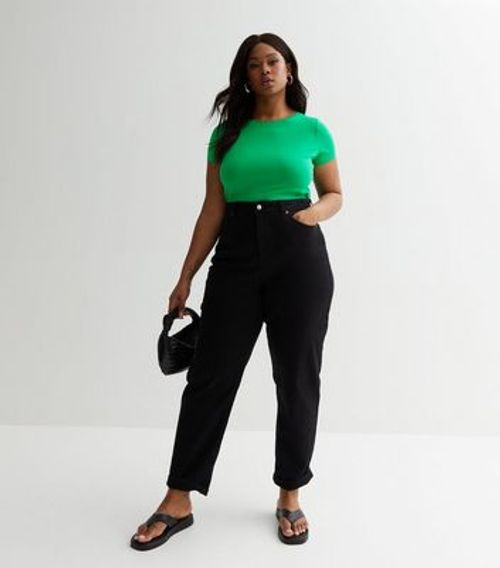 Curves Green Short Sleeve...