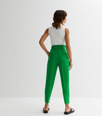 Green Tiger Print Wide Leg Trousers | New Look